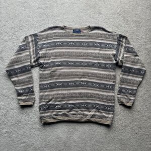 Vintage Old Glory Made In USA Cotton Crewneck Sweater